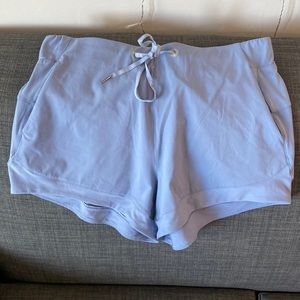 Barley worn, they were too small on me. They are SO SOFT, i took the tags off.